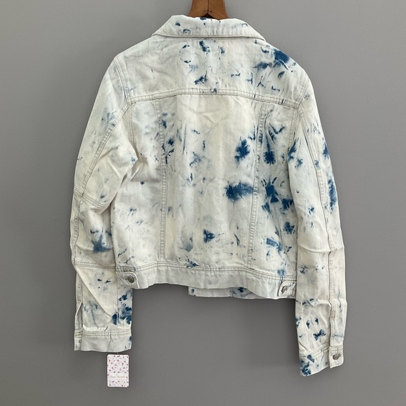 Free People, tie-dye jean jacket - Picture 11 of 14